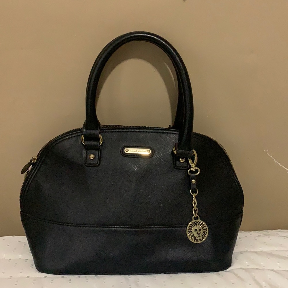 Black Satchel Shoulder Bag